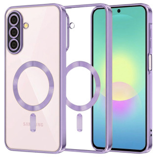Kryt Samsung Galaxy A27 5G, Techsuit Luxury Crystal MagSafe - light purple