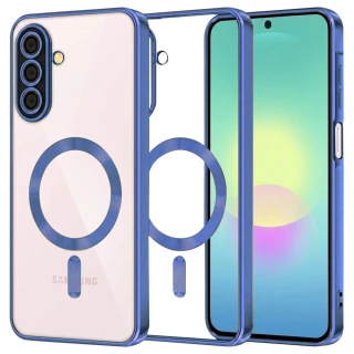 Kryt Samsung Galaxy A27 5G, Techsuit Luxury Crystal MagSafe - deep blue