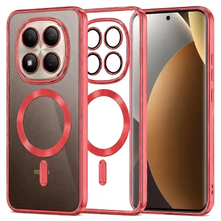 Kryt Xiaomi Redmi Note 15 Pro+ 5G / Poco M8 Pro 5G, Luxury Crystal MagSafe - red