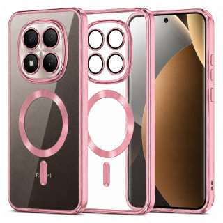 Kryt Xiaomi Redmi Note 15 Pro+ 5G / Poco M8 Pro 5G, Luxury Crystal MagSafe - pink