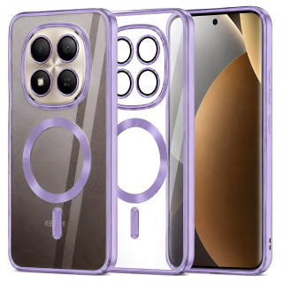 Kryt Xiaomi Redmi Note 15 Pro+ 5G / Poco M8 Pro 5G, Luxury Crystal MagSafe - light purple
