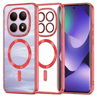 Kryt Xiaomi Redmi Note 15 4G/5G / Poco M8 5G, Luxury Crystal MagSafe - red