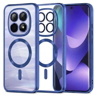 Kryt Xiaomi Redmi Note 15 4G/5G / Poco M8 5G, Luxury Crystal MagSafe - deep blue