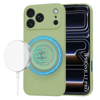 Kryt iPhone 17 Pro / 18 Pro, SoftFlex MagSafe - matcha