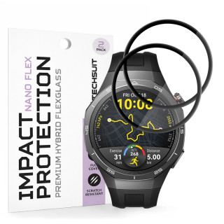 Tvrzené sklo pro Huawei Watch GT 5 Pro (46mm) - Techsuit Nano Flex 2 kusy