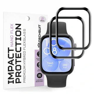 Tvrzené sklo pro Huawei Watch Fit 3 - Techsuit Nano Flex 2 kusy