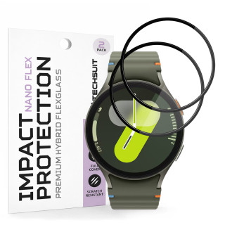 Tvrzené sklo pro Samsung Galaxy Watch7 44mm - Techsuit Nano Flex 2 kusy