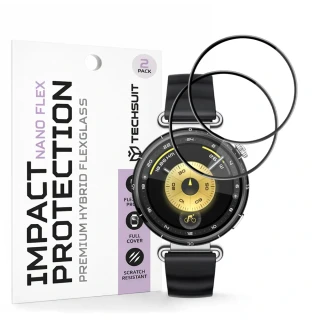 Tvrzené sklo pro Huawei Watch GT 6 41mm / Watch GT 7 41mm - Techsuit Nano Flex 2 kusy