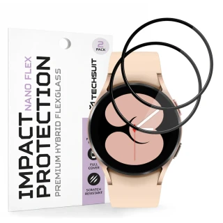 Tvrzené sklo pro Samsung Galaxy Watch 4 40mm - Techsuit Nano Flex 2 kusy