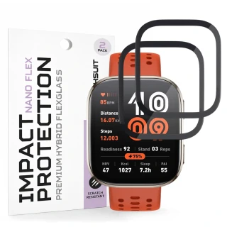 Tvrzené sklo pro Amazfit Bip 6 - Techsuit Nano Flex 2 kusy