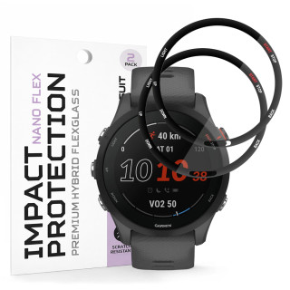Tvrzené sklo pro Garmin Forerunner 255 / Forerunner 255 Music - Techsuit Nano Flex 2 kusy
