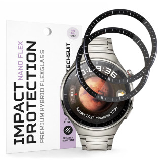 Tvrzené sklo pro Huawei Watch 4 Pro - Techsuit Nano Flex 2 kusy