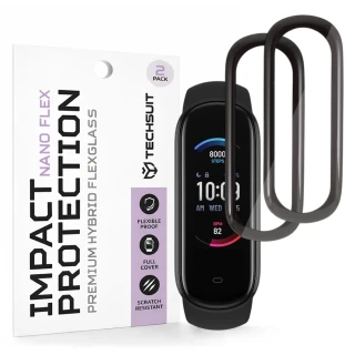 Tvrzené sklo pro Amazfit Band 5 - Techsuit Nano Flex 2 kusy