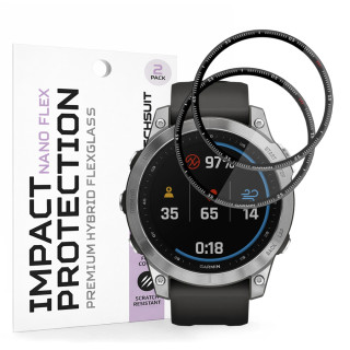 Tvrzené sklo pro Garmin Fenix 7 - Techsuit Nano Flex 2 kusy