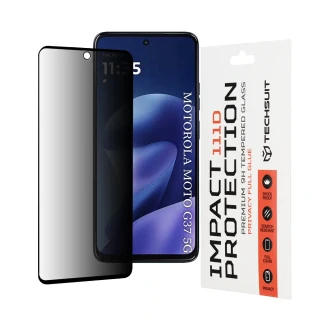 Tvrzené sklo 111D Motorola Moto G37 / G37 Power / G47, Full Glue Privacy černé