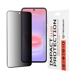 Tvrzené sklo 111D Samsung Galaxy A37 5G, Full Glue Privacy černé