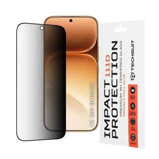 Tvrzené sklo 111D Honor 600 / 600 Pro, Full Glue Privacy černé