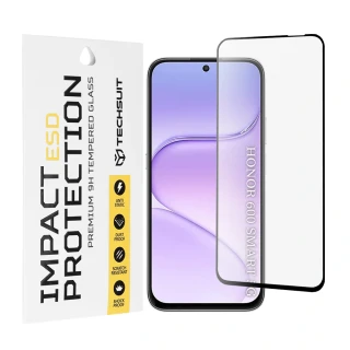 Tvrzené sklo Honor 600 Smart, ESD Glass, černé
