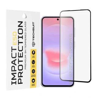 Tvrzené sklo Samsung Galaxy A37 5G, ESD Glass, černé