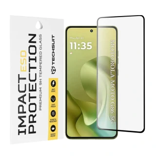 Tvrzené sklo Motorola Moto G86 / G86 Power, ESD Glass, černé