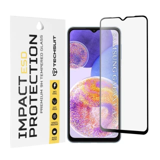 Tvrzené sklo Samsung Galaxy A23 4G / A23 5G / M23 / M33 / A13 4G / M13, ESD Glass, černé