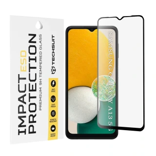 Tvrzené sklo Samsung Galaxy A13 5G / A04S / A04, ESD Glass, černé