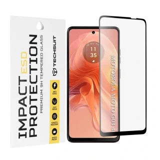 Tvrzené sklo Motorola Moto G04 / G04s / G24 / G24 Power / E14, ESD Glass, černé