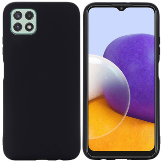 Kryt Samsung Galaxy A22 5G Silicone case černý