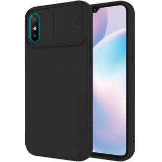 Kryt Xiaomi Redmi 9A / Redmi 9AT s krytem fotoaparátu - černý