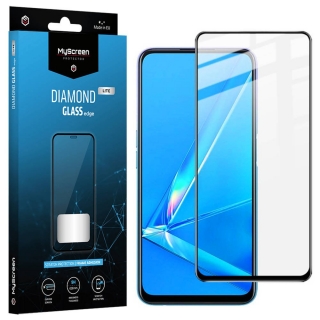 Tvrzené sklo 5D Samsung Galaxy S21 FE MyScreen DIAMOND GLASS LITE edge Full Glue černé