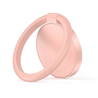 Ring Holder - držák na mobil prsten, Magnetic Tech-Protect růžový