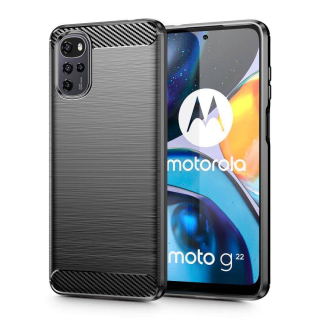 Kryt Motorola Moto G22 / E32 / E32s Tech-Protect TPU Carbon black