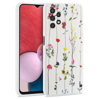 Kryt Samsung Galaxy A13 4G / LTE Tech-Protect Mood Garden bílý