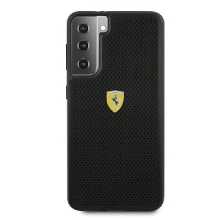 Ferrari - Samsung Galaxy S21 - Silikonový kryt Ferrari (FESPEHCS21SBK) černý