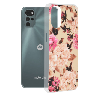 Kryt Motorola Moto G22 / E32 / E32s Techsuit - Marble Series - Mary Berry Nude