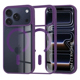 Kryt iPhone 17 Pro / 18 Pro, Techsuit - MagSafe Pro, fialový